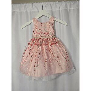 American Princess Elegant Pink Floral Dress Size 2T Pageant, Dress Up, Formal